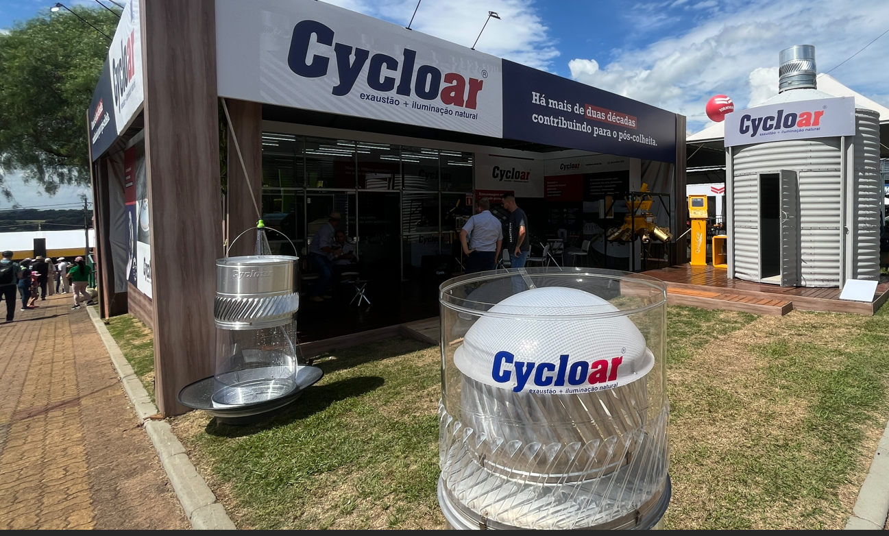 Cycloar na Expodireto 2025: Inovação na Armazenagem de Grãos