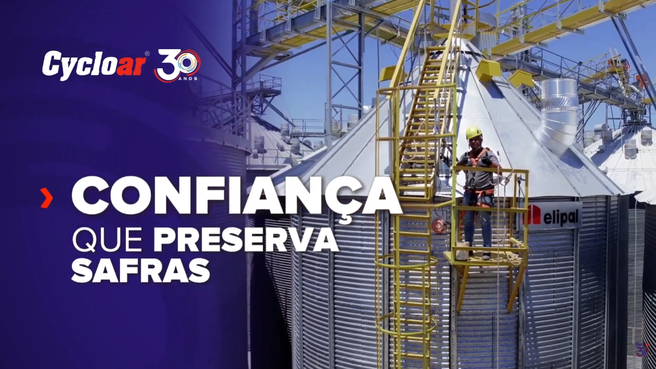 Cycloar: pioneira em exaustão natural e reconhecida por inovação na armazenagem de grãos
