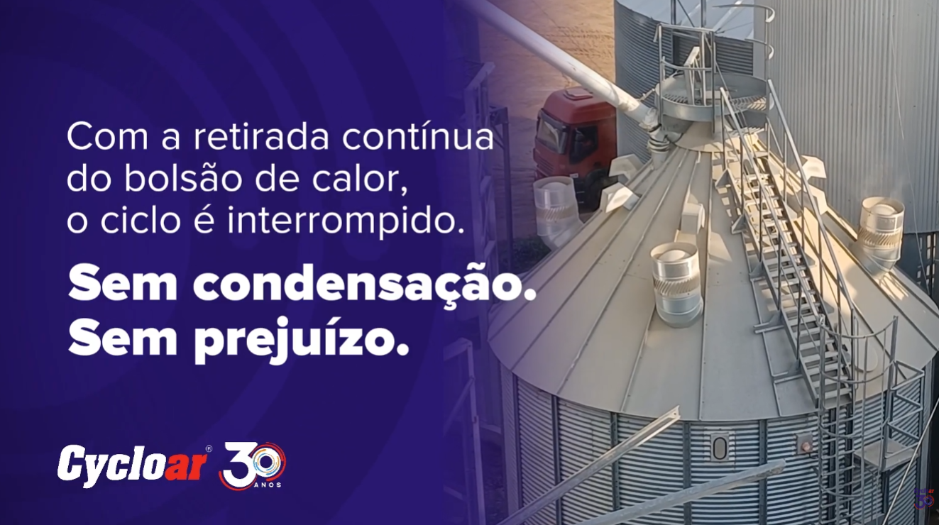 Condensação no silo: entenda o fenômeno e como evitar na armazenagem de grãos