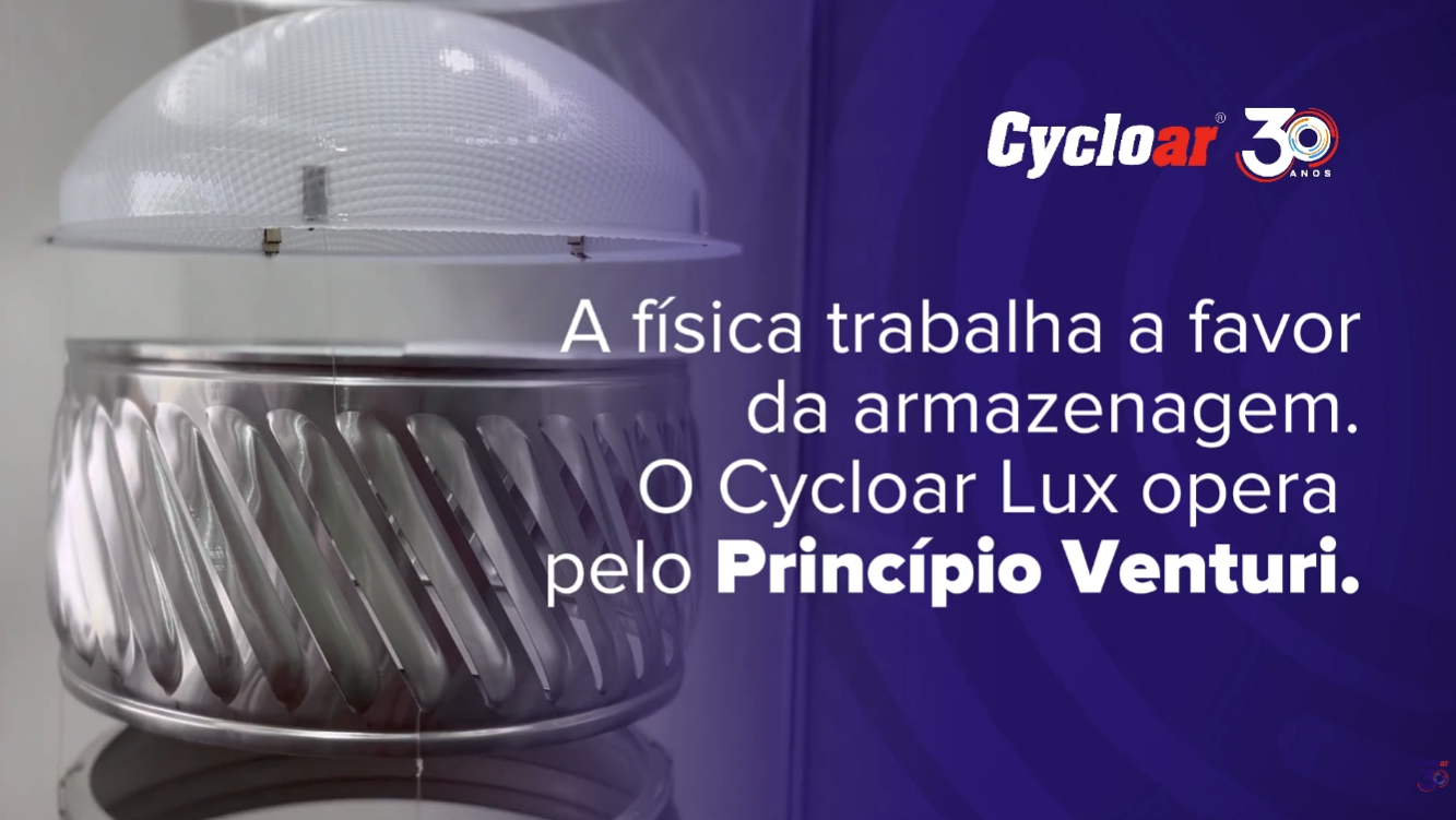 Exaustão natural no silo: como funciona e o diferencial do design Cycloar Lux